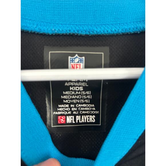 NFL Team Apparel Cam Newton Carolina Panthers Jersey Youth Size Medium - Picture 5 of 7
